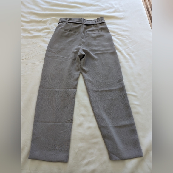 Aritzia tie front pants Opale Grey - Picture 2 of 3